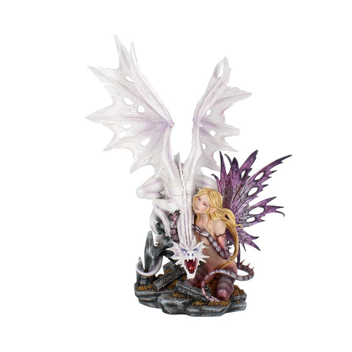 Nemesis Now Aarya Dragon Guardian Figurine 42cm White