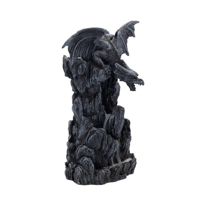 Nemesis Now Dragon Tower Incense Burner 24.5cm Black, Resin