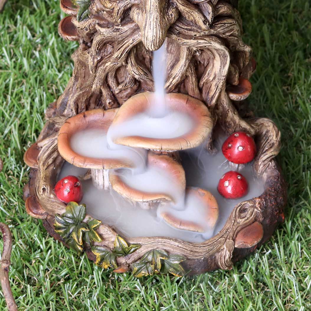 Nemesis Now Wisest Dryad Tree Spirit Green Man Rückfluss-Räuchergefäß