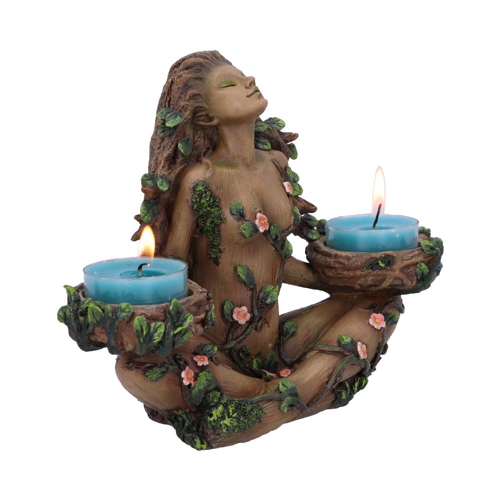 Nemesis Now Tree Spirit Balance of Nature Tealight Holder in Brown 6