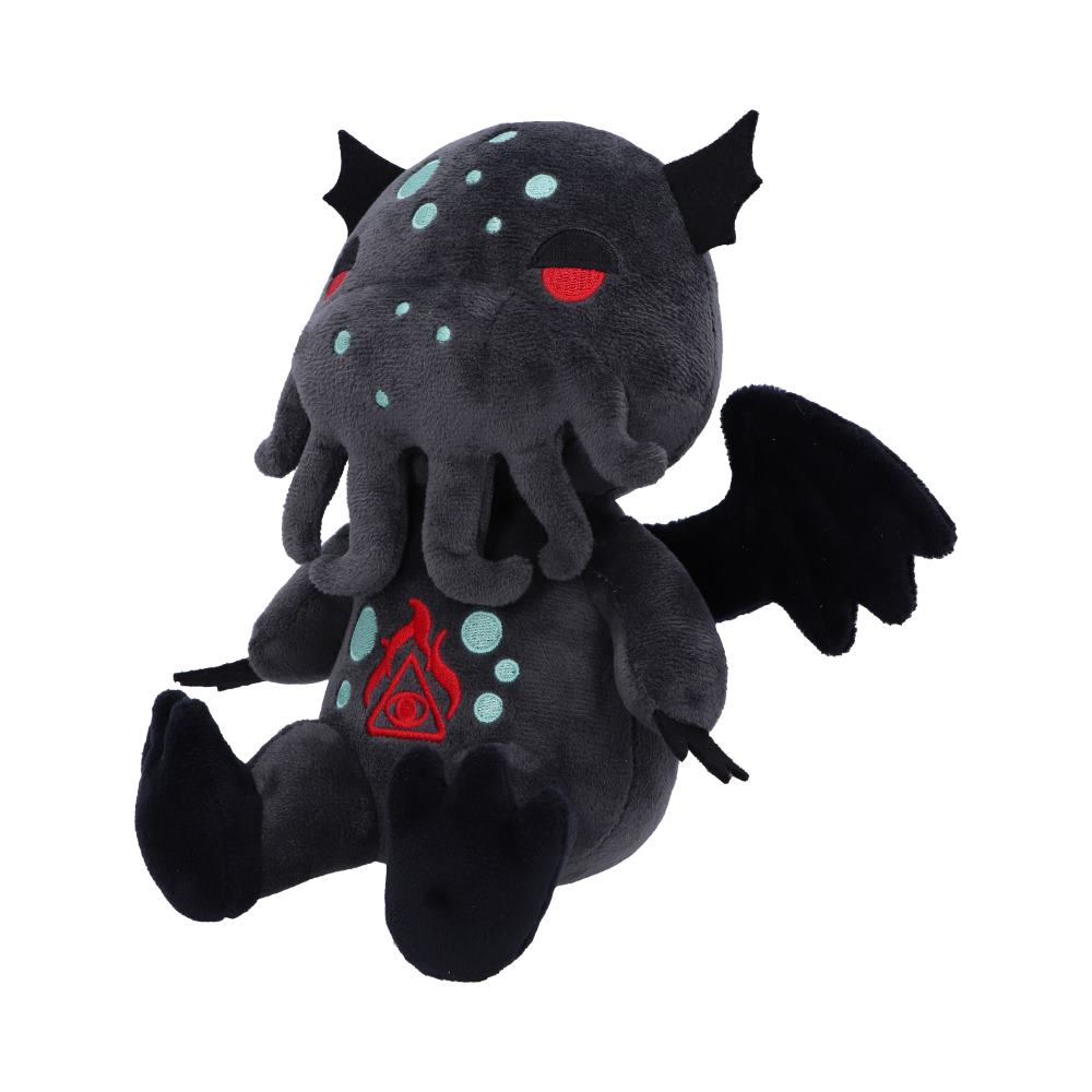 Nemesis Now Fluffy Fiends Cthulhu Cuddly Plush Toy 20cm, Black