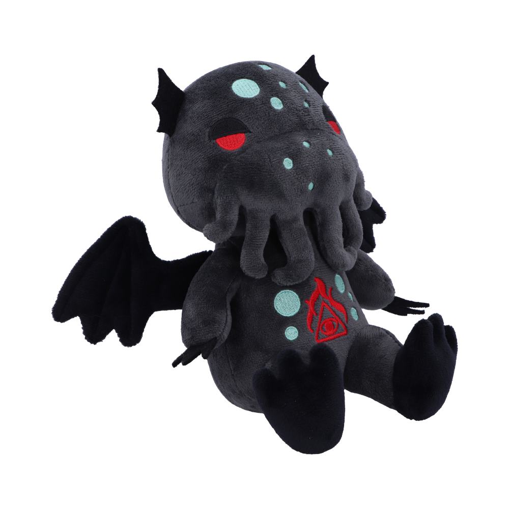 Nemesis Now Fluffy Fiends Cthulhu Cuddly Plush Toy 20cm, Black