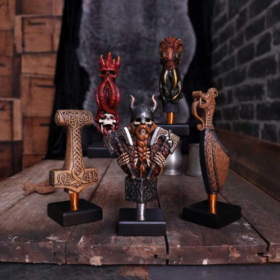 Nemesis Now Danegeld Viking Range – Drakkar-Langschifffigur in Bronze