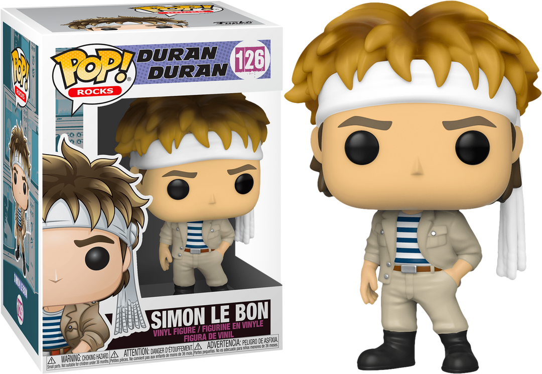 Duran Duran Simon Le Bon Funko 41234 Pop! Vinilo #126