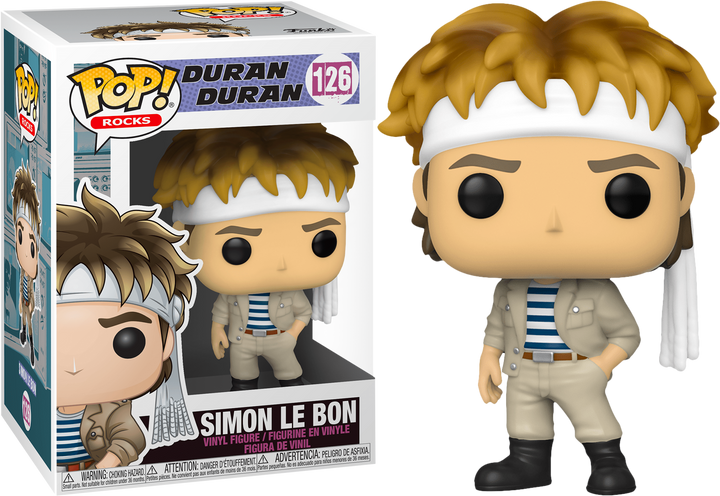 Duran Duran Simon Le Bon Funko 41234 Pop ! Vinyle #126