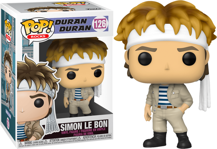 Duran Duran Simon Le Bon Funko 41234 Pop! Vinile #126