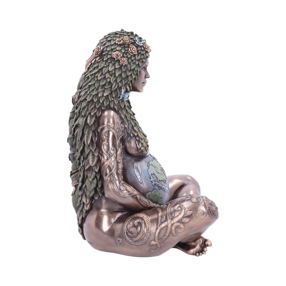 Nemesis Now Ethereal Mother Earth Gaia Art Statue Figurine, Polyresin, Bronze, 30cm