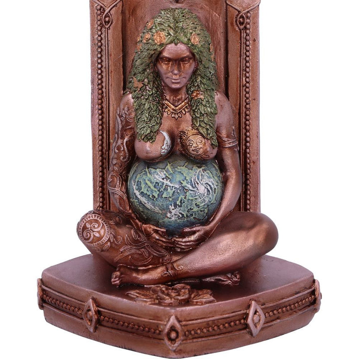Ätherische Mutter Erde Gaia Art Statue Räuchergefäß