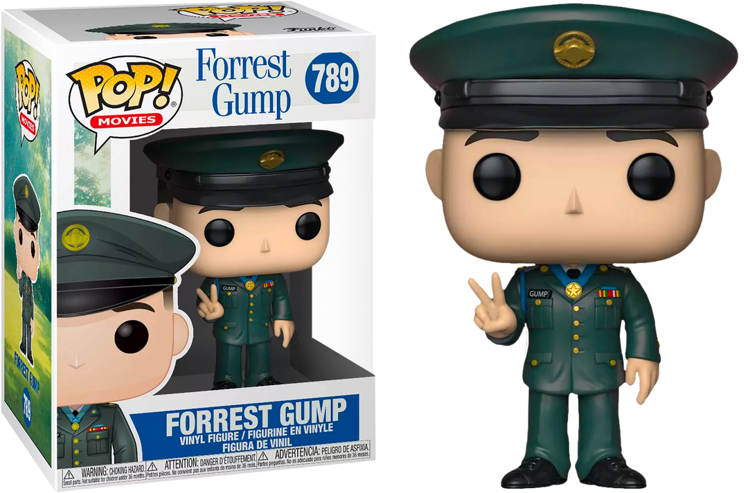 Forrest Gump (met medaille) exclusief Funko 42267 Pop! Vinyl #789