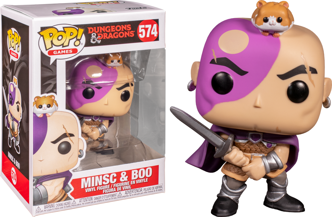 Dungeons &amp; Dragons Minsc &amp; Boo Funko 45115 Pop! Vinyl #574