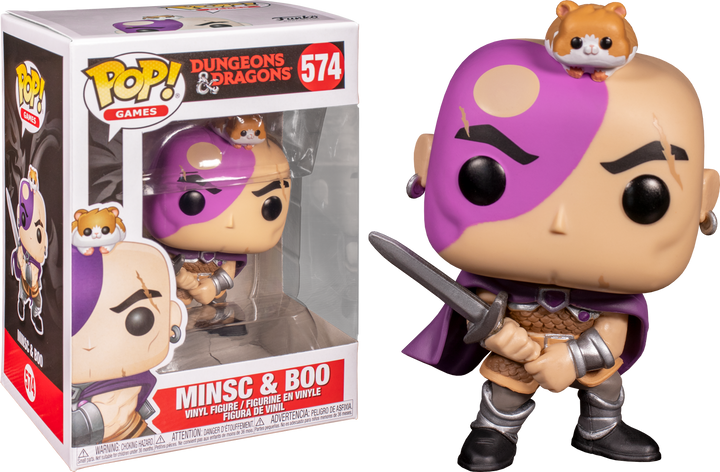 Dungeons &amp; Dragons Minsc &amp; Boo Funko 45115 Pop! Vinyl #574