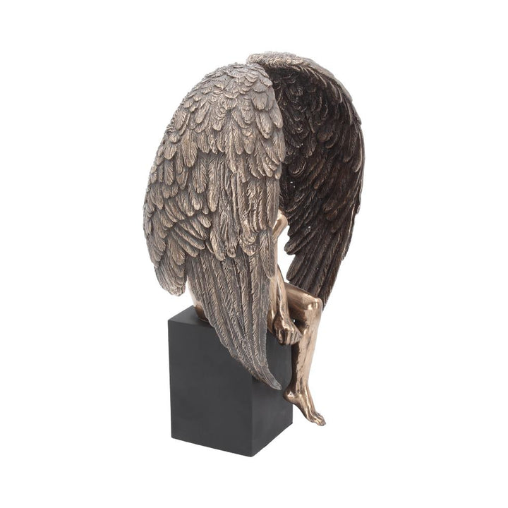 Nemesis Now Angel's Reflection Figur, 33 cm, Bronze