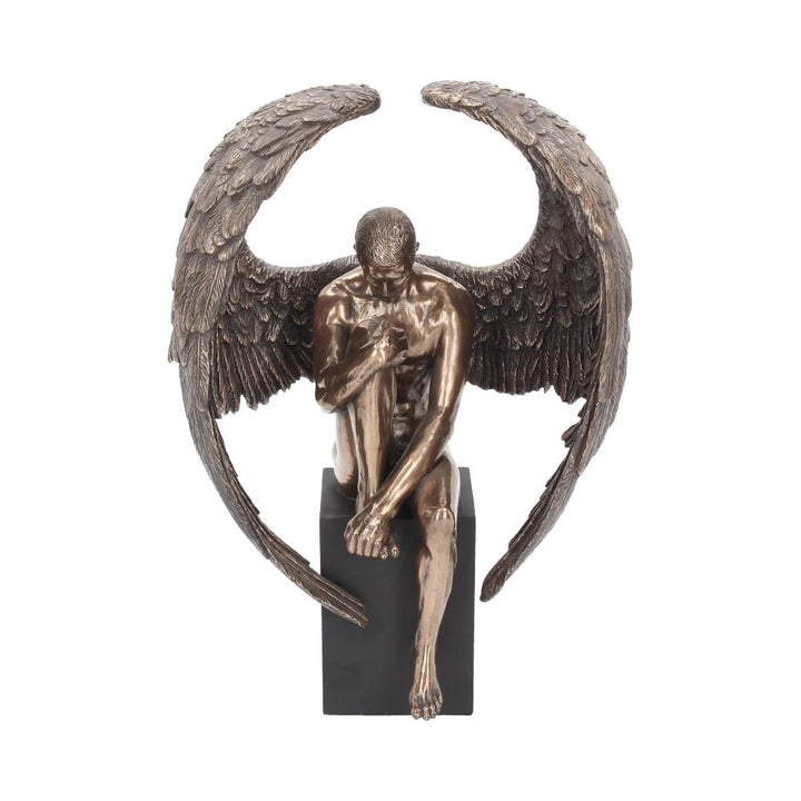 Nemesis Now Angel's Reflection Figurine 33cm Bronze