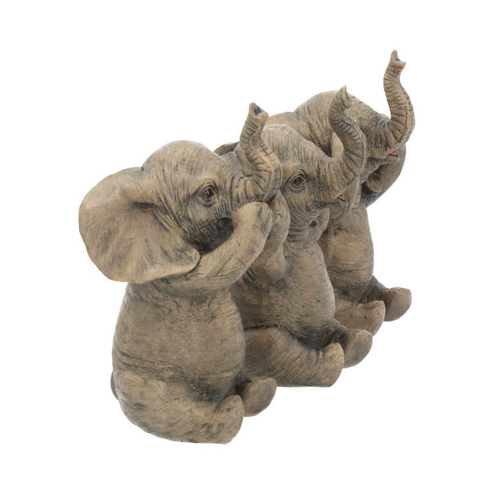 Nemesis Now Three Wise Elephants Figurine 16cm