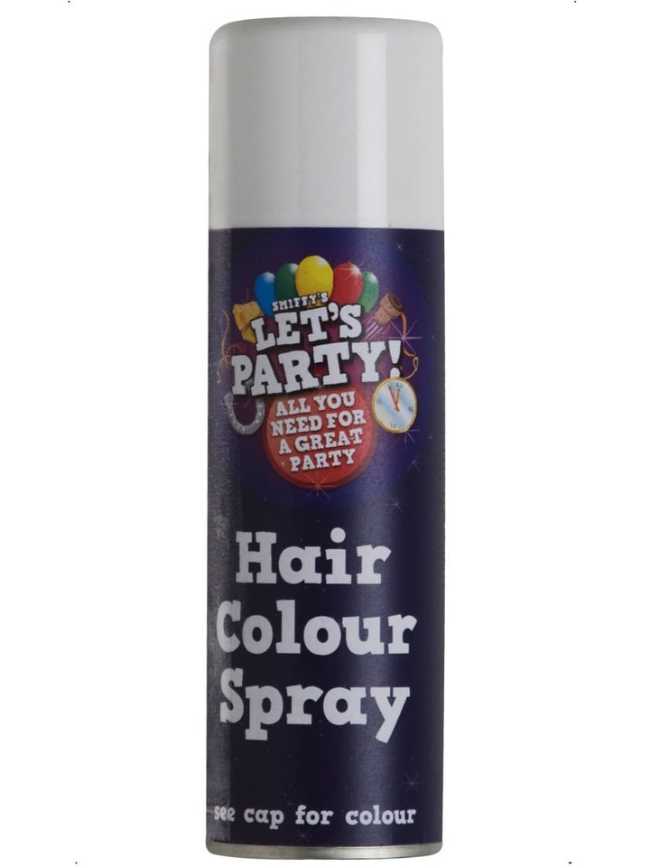 Smiffys Wit Haar Kleur Spray - 125ml