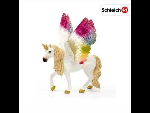 Schleich 70576 Winged Rainbow Unicorn Foal