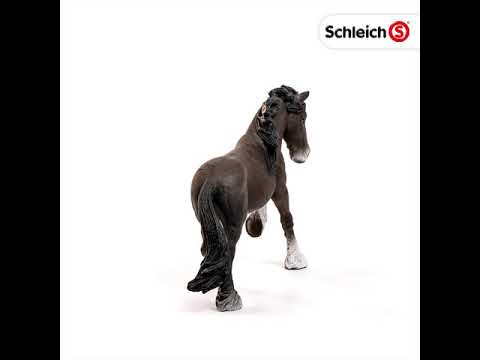 Schleich Farm World Shire Hengst Spielzeugfigur (13734)