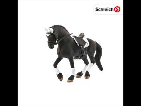 Schleich 42457 Horse Club Frisian Stallion Riding Tournament