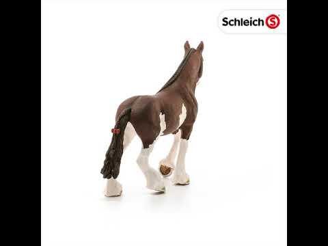 Schleich Farm World Clydesdale Cavalla Giocattolo Figura (13809)