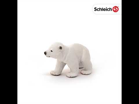 Schleich 14708 Cachorro de oso polar, Caminando