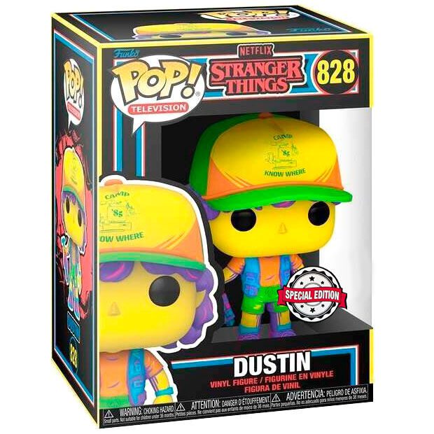 Stranger Things Dustin Exclusive Funko 59818 Pop! Vinyl #828