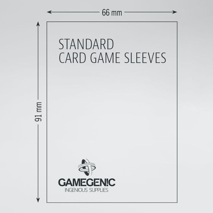 Gamegenic 200 Standard-Kartenspiel-Vorteilspack Prime-Hüllen