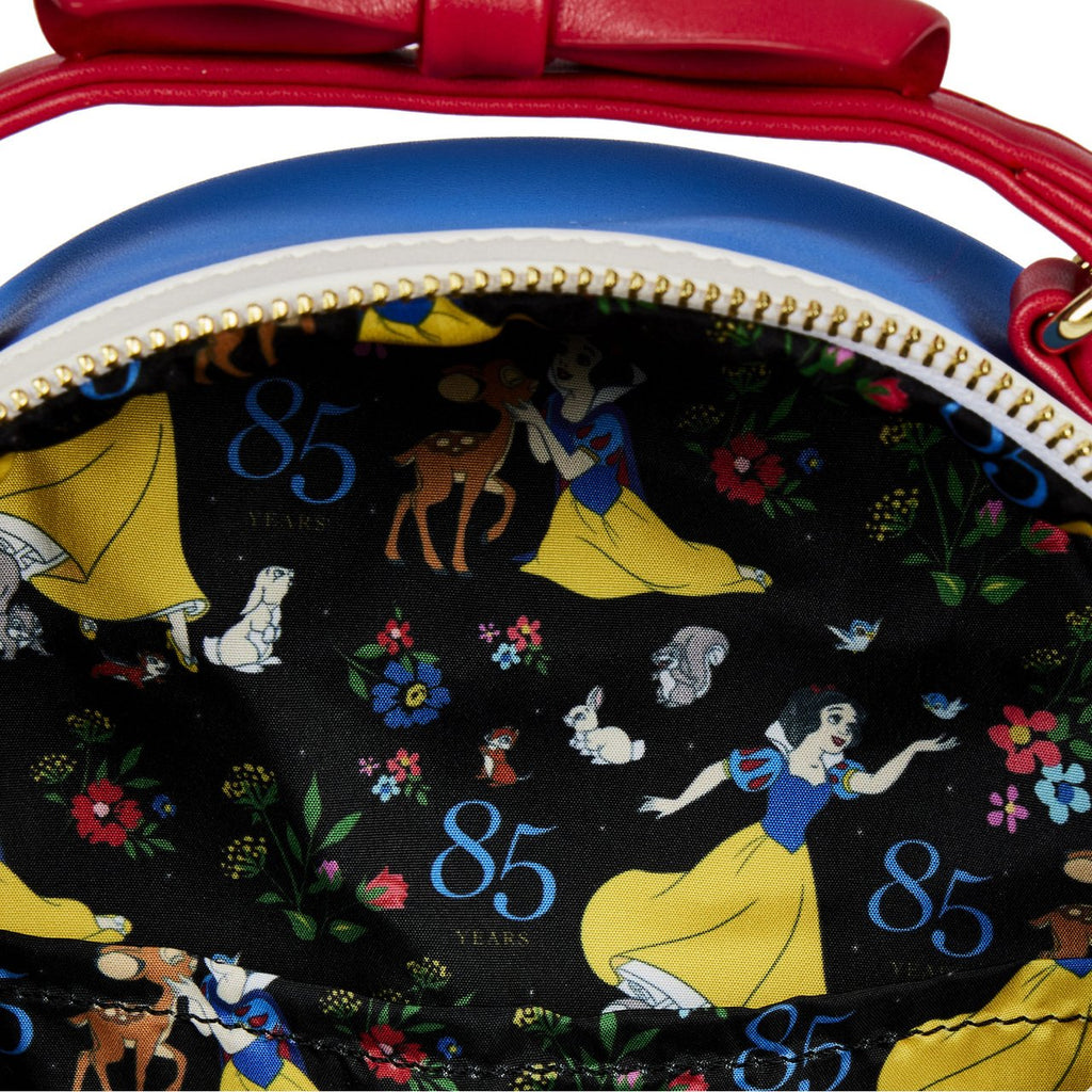 Loungefly Disney Snow White Bow Handle Mini Backpack