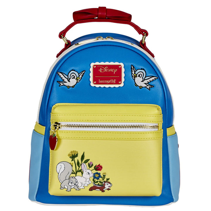 Loungefly Disney Schneewittchen Mini-Rucksack mit Schleifengriff