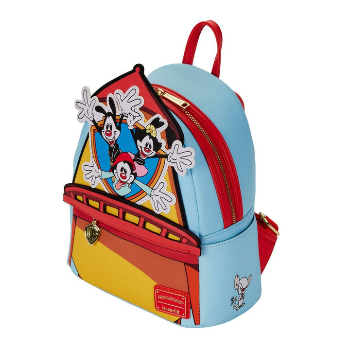 Loungefly Animaniacs Tower Mini-Rucksack mit zwei Riemen