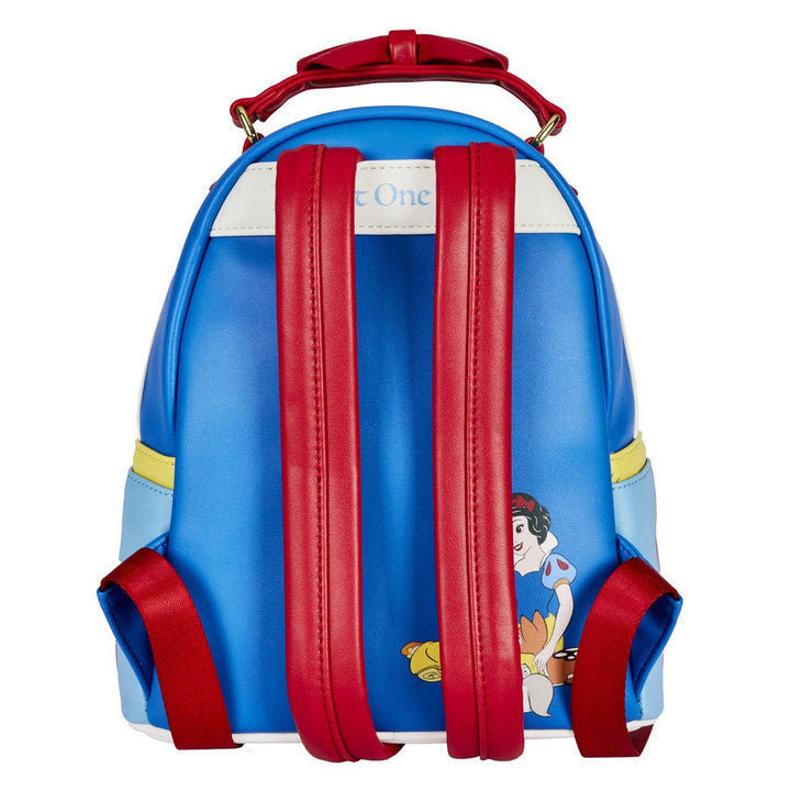 Loungefly Disney Schneewittchen Mini-Rucksack mit Schleifengriff