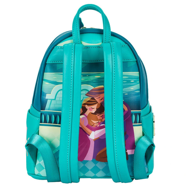 Loungefly Disney Tangled Princess Castle Mini-Rucksack