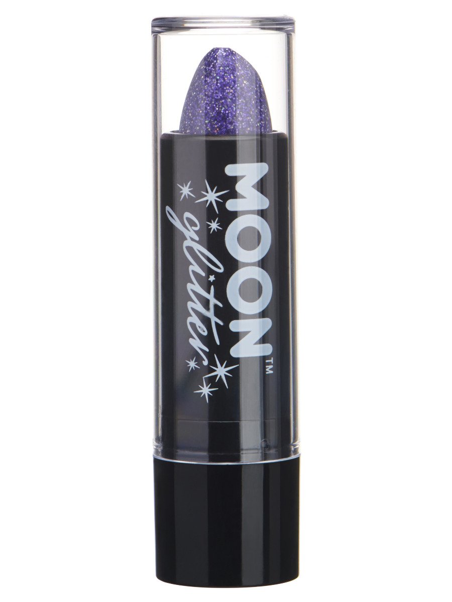 Barra de labios con purpurina holográfica Moon Glitter - Morado