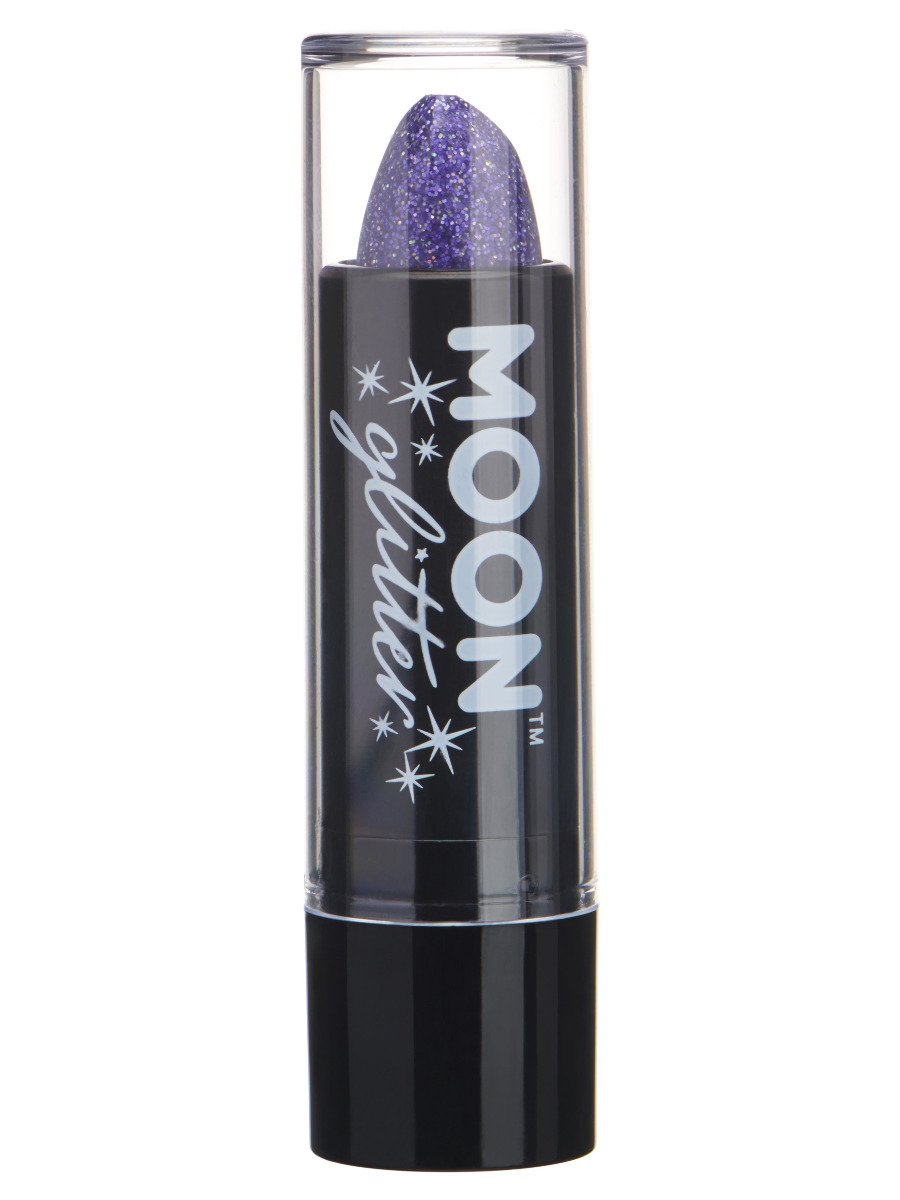 Moon Glitter Holographischer Glitter-Lippenstift - Lila