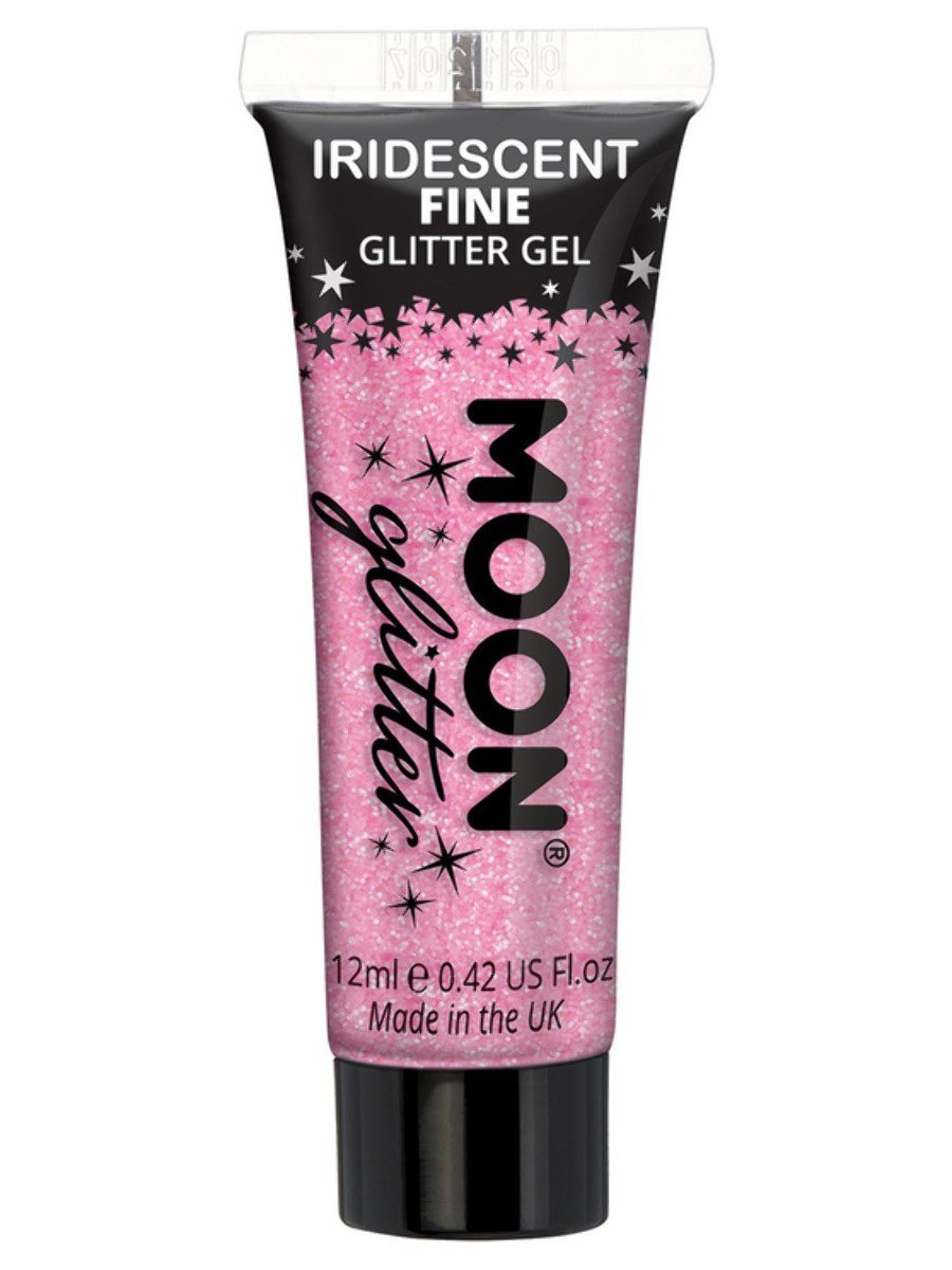 Smiffys Moon Glitter Gel pailleté irisé - Rose - 12ml