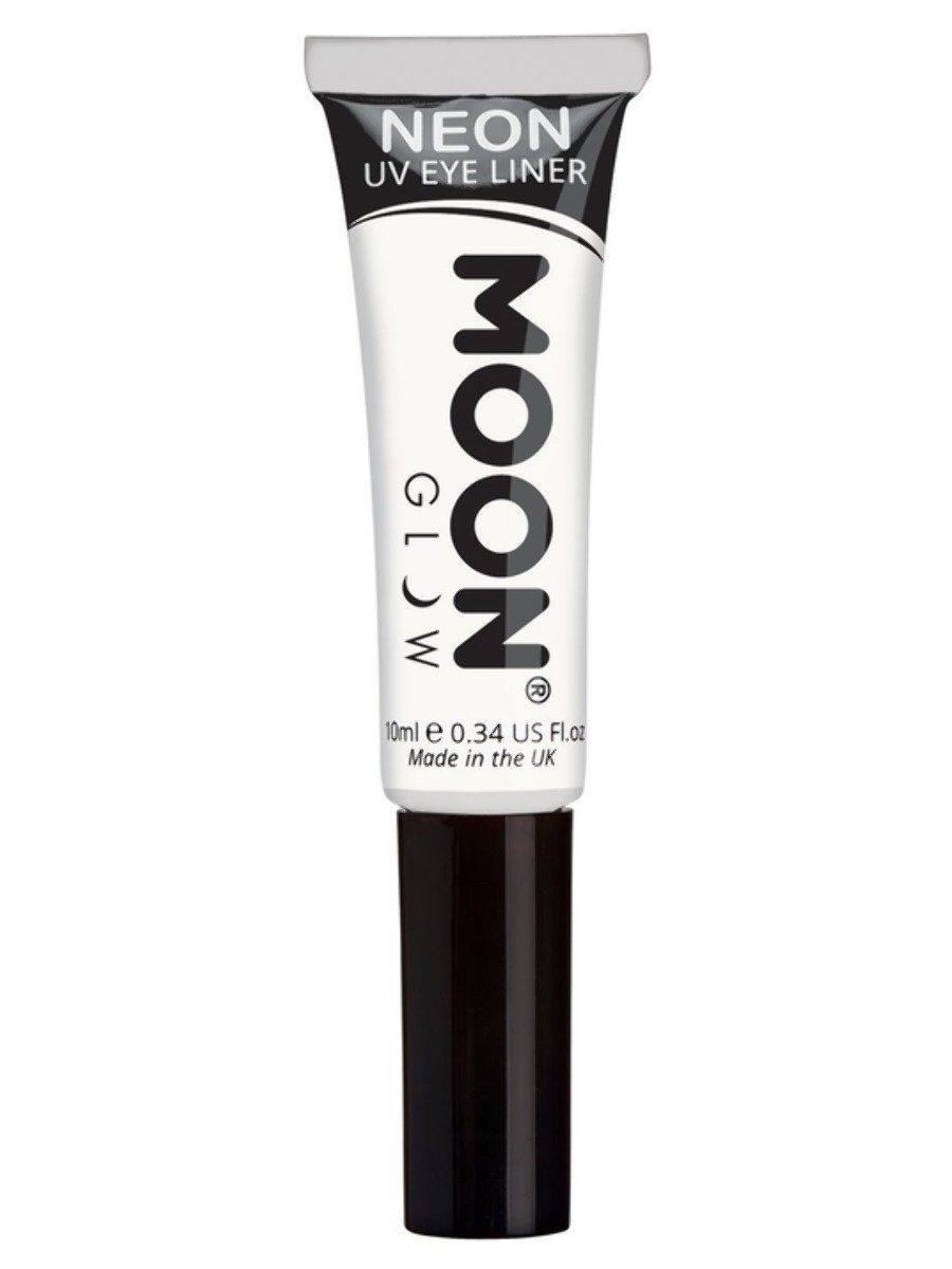 Smiffys Moon Glow Intense Neon UV Eye Liner - Bianco - 10ml