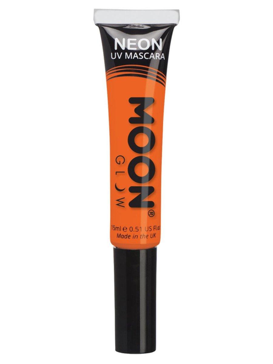 Smiffys Moon Glow Intense Neon UV Mascara - Intense Orange - 15ml