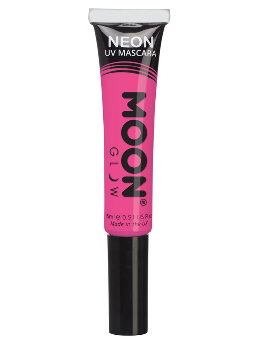 Smiffys Moon Glow Intensive Neon UV Mascara - Intensives Rosa - 15ml