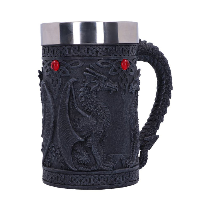 Nemesis Now NEM3731 Black Wing Tankard Mug 18cm Black