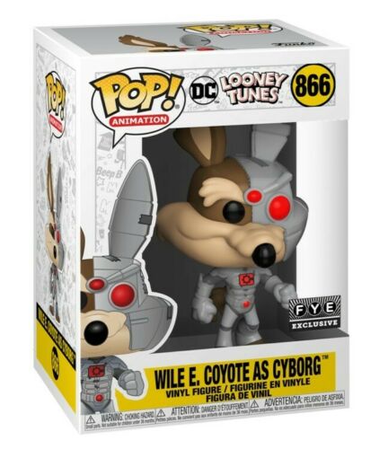 DC Looney Tunes Wile E. Coyote as Cyborg Exclusive Funko 38152 Pop! Vinyl #866