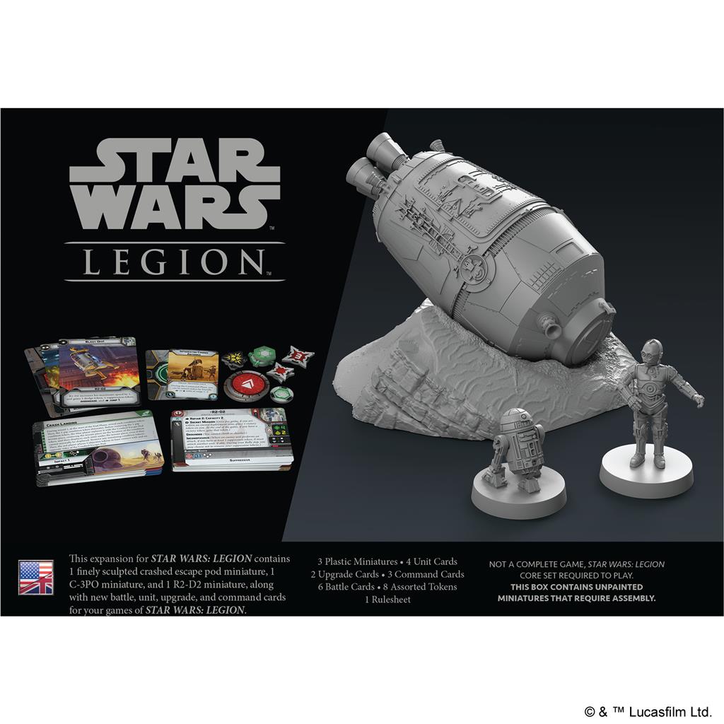Star Wars: Legion – Crashed Escape Pod Battlefield-Erweiterung SWL43