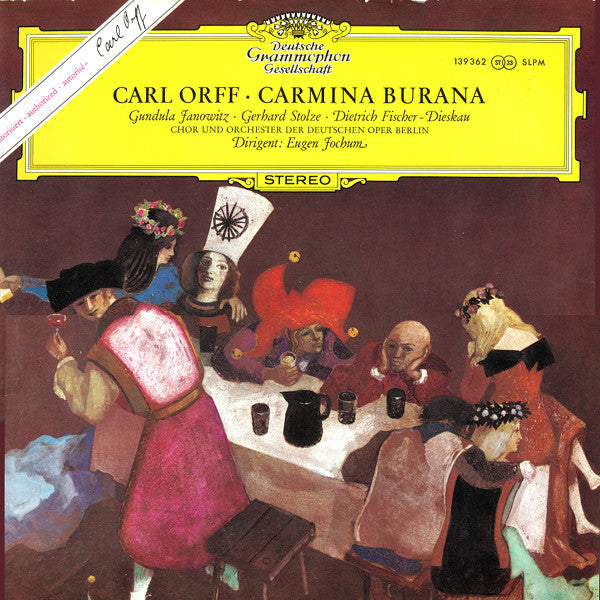 Orff: Carmina Burana [Audio CD]