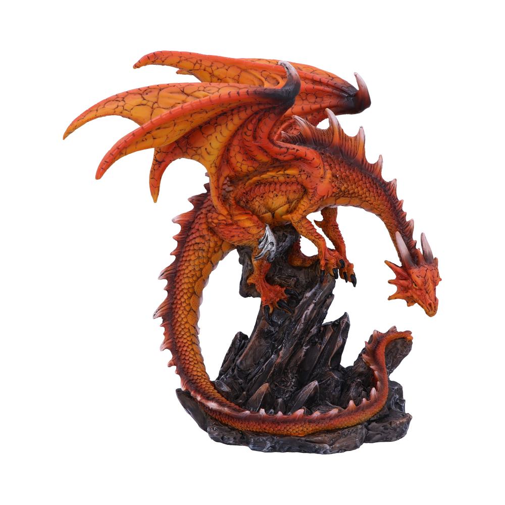 Nemesis Now Mikan Burnt Orange Dragon Figur, Polyresin, Einheitsgröße