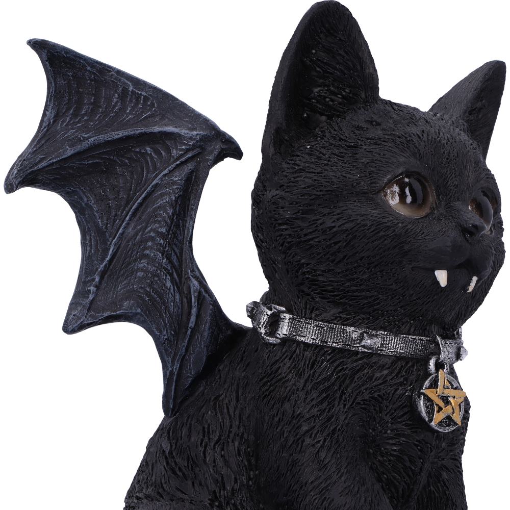 Nemesis Now Vampuss 16 cm schwarze Fledermaus-Katzenfigur