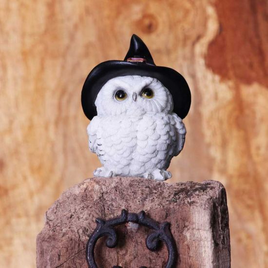 Nemesis Now Snowy Spells Owl Figurine 9cm, White