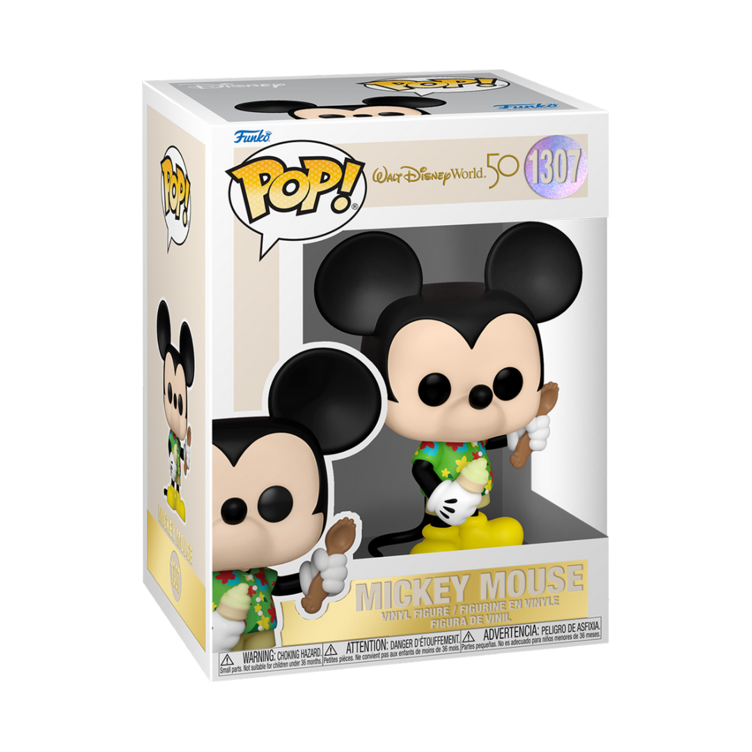 Walt Disney World 50th Anniversary - Aloha Mickey Funko 65716 Pop! Vinyl #1307