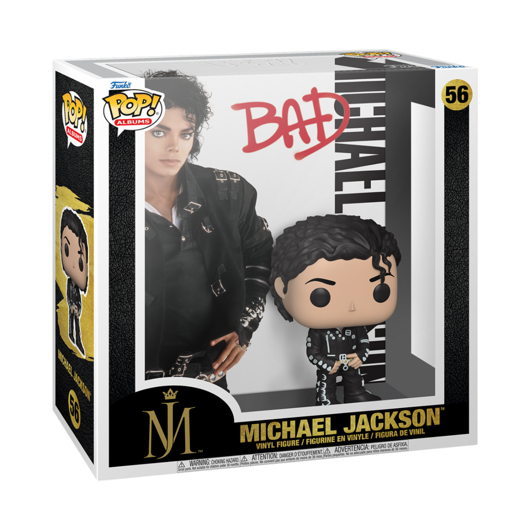 POP Albums: Michael Jackson - Bad Funko 70599 Pop! Vinyl #56