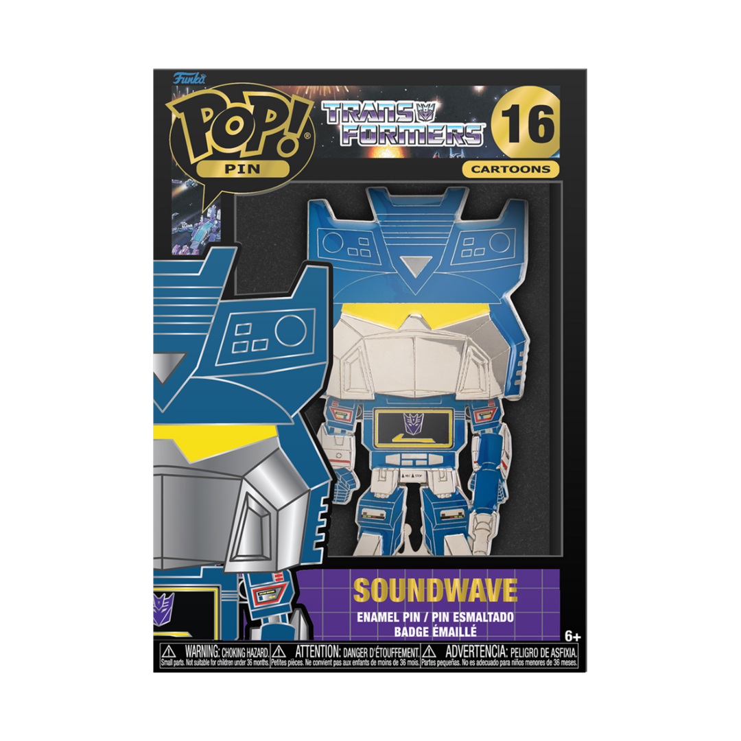 Transformers Soundwave Funko Pop! Pin #16