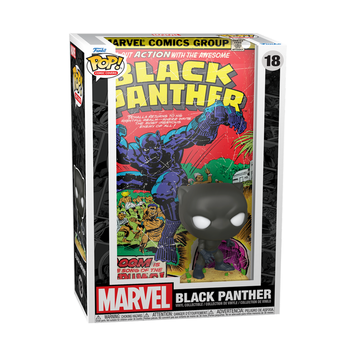 Comic Cover: Marvel Black Panther 64068 Funko Pop! Vinyl #18