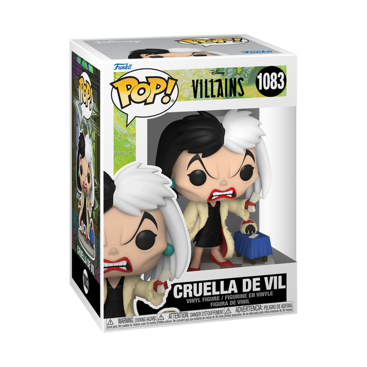 Pop! Disney: Villains – Cruella de Vil Funko 57349 Pop! Vinyl Nr. 1083
