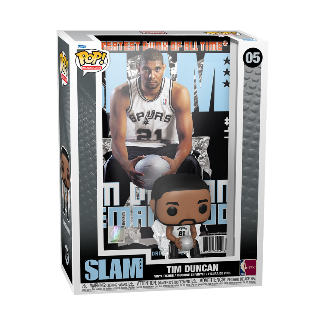 POP NBA-Cover: SLAM – Tim Duncan Funko 61462 Pop! Vinyl Nr. 05
